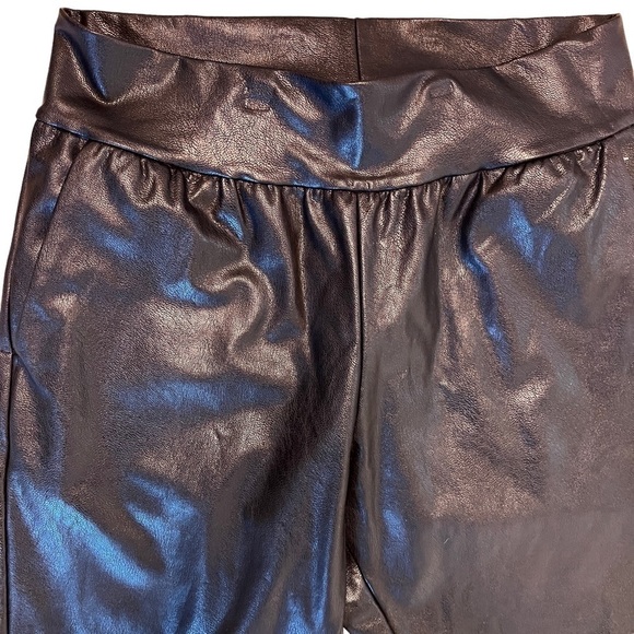 COMMANDO Faux Leather Jogger Pants Size Small in Black - Picture 5 of 16
